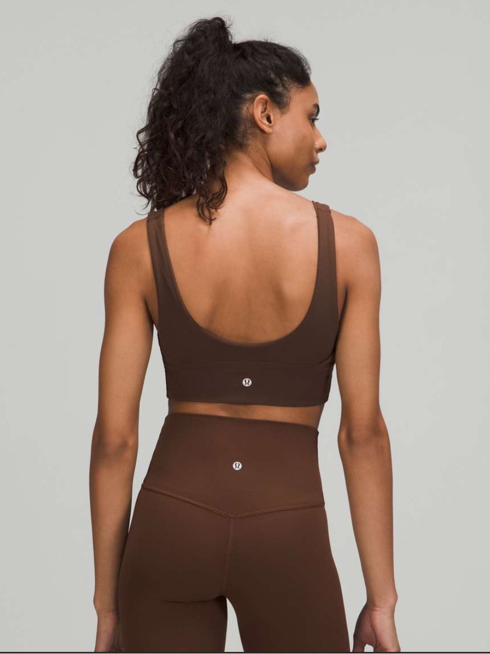 Lululemon Align Java Reversible Brown Sport Bra size 6 - Picture 2 of 4